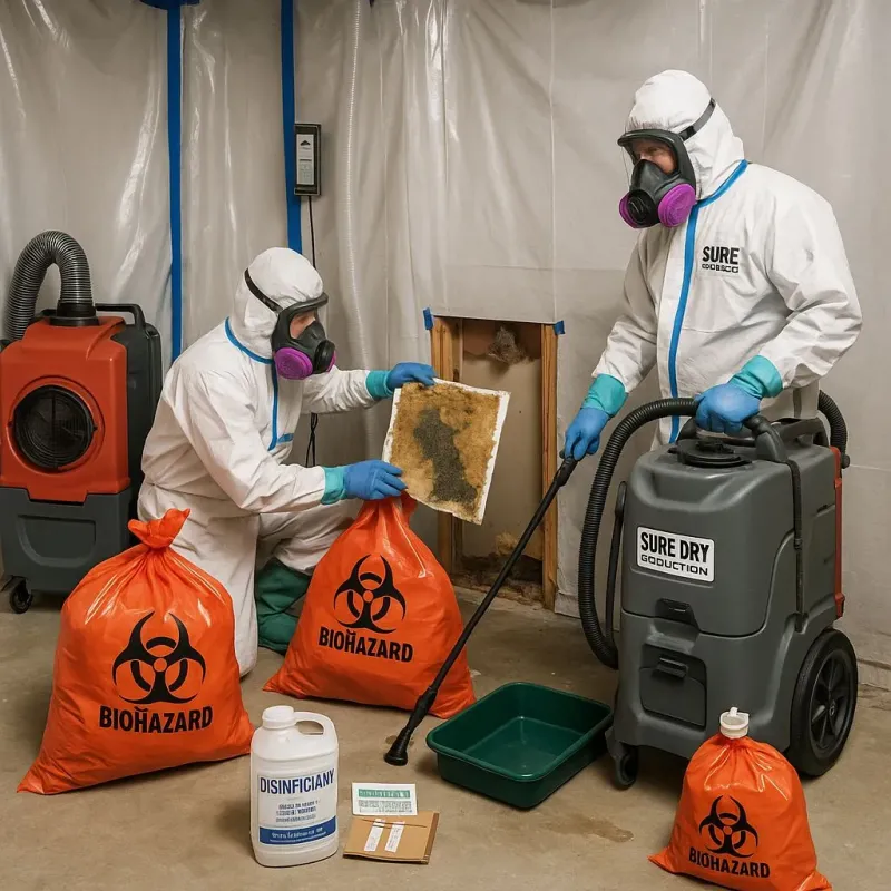Contaminated Water Handling Protocols process in Cacao, PR